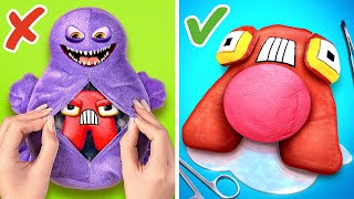 ¿Quién está embarazada Alfabeto Lore contra Grimace 😱 Divertidos Fidgets de bricolaje [upl. by Kosak725]