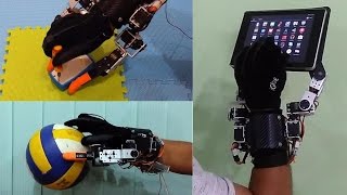 Wearable Supernumerary Robotic Fingers WSRF for Hemiparesis Patient using Neural Network [upl. by Nolasba777]