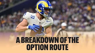 How To Run The Option Route shorts football cooperkupp [upl. by Lepp]