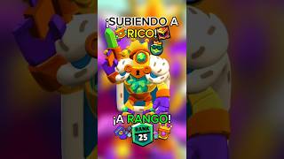 ¡SUBIENDO A RICO A RANGO 25🤑 shorts viralvideo video gaming bs brawlstars supercell [upl. by Dwaine]