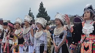 last day of Fresno Hmong New Year and last day 0f 2023 hnub 4 thiab hnub xaus 30 12312023 [upl. by Annaul]