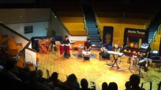 PANCHA THURYA  Spiritual Sri Lankan Music Troupe  Drum Fu [upl. by Sirad]