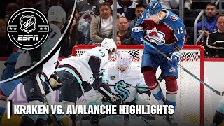 Seattle Kraken vs Colorado Avalanche  Full Game Highlights [upl. by Gregorio617]