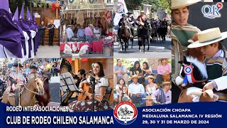 SERIE POTROS RODEO INTERASOCIACIONES CLUB DE RODEO CHILENO SALAMANCA [upl. by Lejeune]