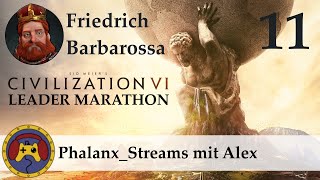 CIVILIZATION VI COE 11  Friedrich Barbarossa  Gottheit deutsch [upl. by Wieren]