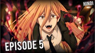 Chainsaw Man Episode 5  IN HINDI [upl. by Nohsauq364]