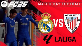 La Liga Showdown Real Madrid Battles Athletic Club in EA FC 25 🔥⚽ [upl. by Jegar]