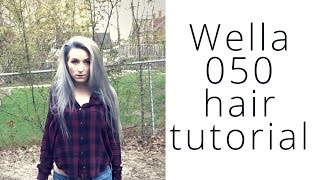 Gray Hair WHY Wella 050 tutorial [upl. by Amlet]