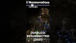 Diablo 2 Resurrected 2021 Foso Pantanoso 🙄🙄 l shorts youtube twitch gameplay rpg [upl. by Annauqal]