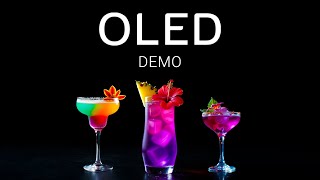 OLED Demo HDR 4k Ultra HD Dolby Vision 60fps  The Drinks [upl. by Summons]