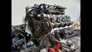 Shelby GT350 Voodoo Engine Tear Down Investigation [upl. by Mohandas809]