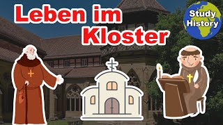 Leben und Alltag im Kloster I Benediktsregel und Mönche im Mittelalter einfach erklärt [upl. by Atinniuq]