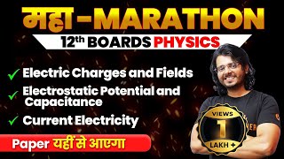 Electrostatics amp Current Electricity Revision in One Shot  CBSE Board 2024  Gaurav sir [upl. by Ailasor]