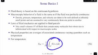 NavierStokes Equation  Some Basics [upl. by Ladnek]