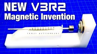 New Magnetic Invention  V3R2 Defies Earnshaws Theorem or Not [upl. by Nairred]