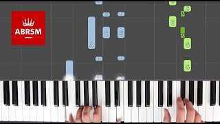 Chanson de matin  ABRSM Piano Grade 4 2019 amp 2020 B3  Synthesia live keys tutorial [upl. by Pegma383]