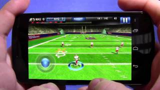 NFL Pro 2012 Android Gameloft Game Review [upl. by Anim]