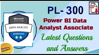 Part26  Microsoft Power BI Data Analyst Associate PL300  Practice Questions and Answers [upl. by Eusebio]