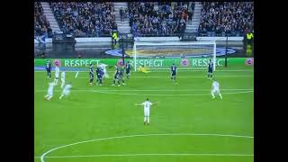 WORLD CUP QUALIFIERS 2022  ERAN ZAHAVI’S FREE KICK GOAL AGAINST SCOTLAND [upl. by Barbra945]