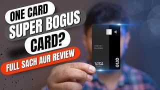 One Card Credit Card review 2023 [upl. by Dez]