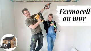 On pose du Fermacell au mur  vlog rénovation 13 [upl. by Ecnerrot]