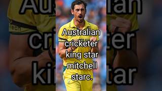 Australian cricketer king star mitchell starc [upl. by Kris]