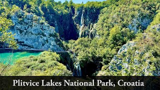 Plitvice Lakes National Park in Croatia  Gorgeous Waterfalls [upl. by Weider]