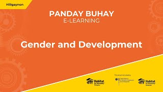 Gender and Development Hiligaynon [upl. by Nniuqal]