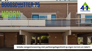 Unieke eengezinswoning  Boogschutter 75  Woningaanbod Hoorn  4x1 Makelaardij [upl. by Rehprotsirhc60]