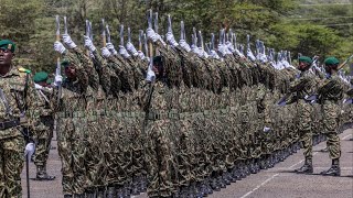 President Ruto enjoys beautiful silent drill during NYS Passout Parade in Gilgil [upl. by Anital]