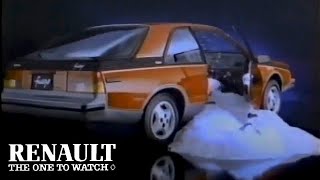 AMC Renault Fuego Commercial  1983 [upl. by Acceb178]