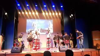 StJosephs College Mizo Student  MizoramZosap cover  CHERAW Dance  Bangalore [upl. by Deehsar]