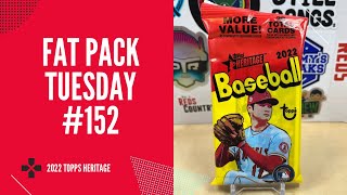 Fat Pack Tuesday 152  2022 Topps Heritage Value Packs [upl. by Farrand]