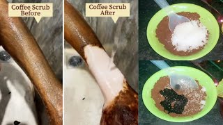 Homemade Body Scrub Recipe for Sun Tan Removal  DIY Scrub for Glowing Face amp Body  Body Polishing [upl. by Marvel725]