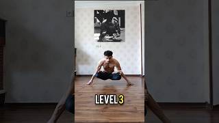 Bruce lee training from level 1 to level 8 brucelee training challenge flexibility workout [upl. by Dahaf]