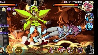 Leveling up Blue Streak Filia in Holodeck Hazard  Skullgirls Mobile [upl. by Aubrey483]