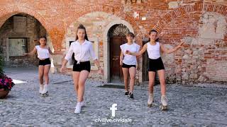 JERUSALEMA  Dance Challenge in Cividale del Friuli  flashmob [upl. by Hambley39]