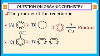 OQV NO – 347 What happens when two molecules of iodobenzene are heated with copper powder [upl. by Enelrae]