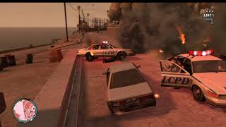 gta 4 free roam gameplay [upl. by Aitnom354]