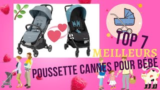 🐇7 Meilleurs Poussette Cannes pour bébé  votre guide dachat [upl. by Holton]