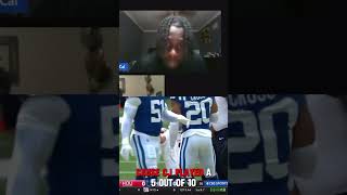 Texans vs Colts Reaction fyp texans shorts nfl houstontexans colts football explore xyzbca [upl. by Radferd]