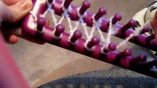 How to Cast on using a Loom [upl. by Vipul662]