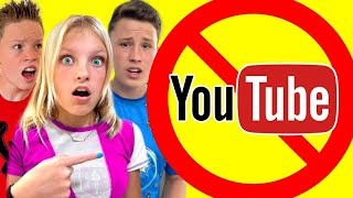 Ninja KIDZ TV QUIT YOUTUBE FOREVER [upl. by Anila797]