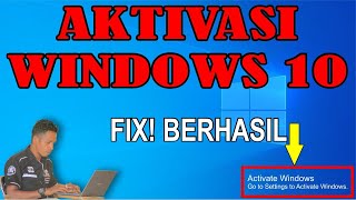 Cara Aktivasi Windows 10 Pro  Firdus Komputer [upl. by Twum821]