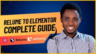 Import Relume to Figma amp Convert to Elementor Using UiChemy [upl. by Repooc619]