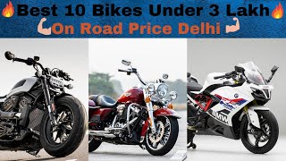 Top 10 Bikes Under 3 Lakh With On Road Price 🔥🔥🔥  Best Bike Under 3 Lakh in India [upl. by Hnil340]