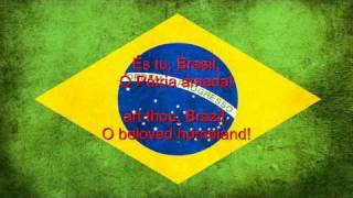 Brazil National Anthem English lyrics [upl. by Koeppel]