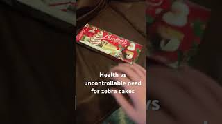 I NEED ZEBRA CAKES satisfying funny xmas [upl. by Dorina]