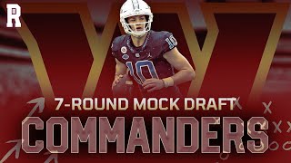 Washington Commanders 7Round Mock Draft [upl. by Aryan]