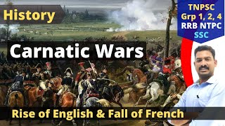 Carnatic Wars  The Rise of English amp Fall of French  Modern History in Tamil  Sparks Academy [upl. by Asille]